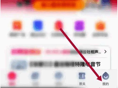 大麦APP我的页面截图，清晰展示底部导航栏与顶部设置入口