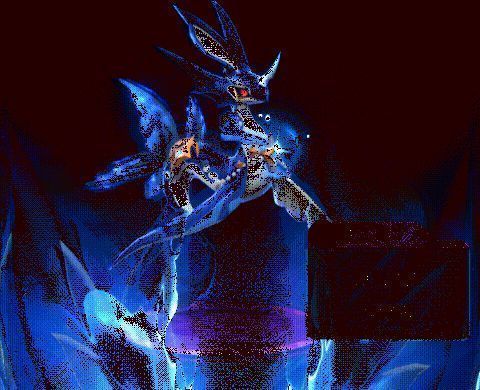 漩涡龙灵形态动态展示，翅膀挥舞间带起旋风能量