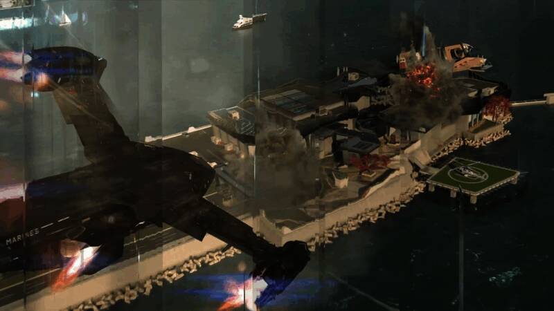 角色瞄准镜中显示敌方目标锁定状态