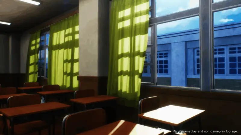 主角手持武器面对神秘敌人，画面呈现强烈的视觉冲击力