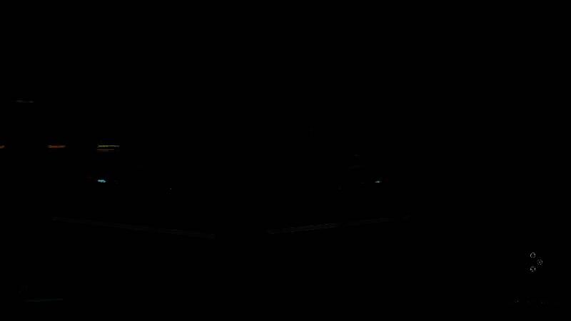 支线任务传送门前的神秘光影效果