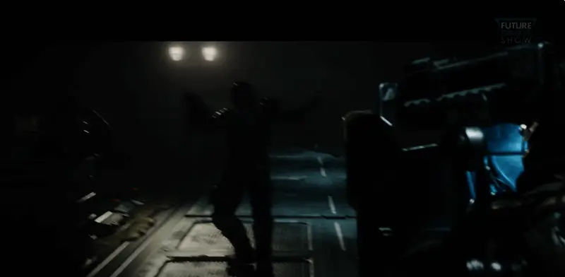 未来游戏展现场直播画面截图，展示游戏实机演示