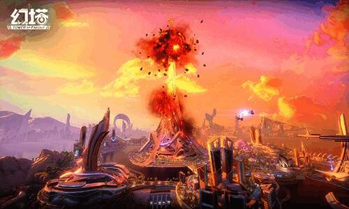 奈美西斯·裂空角色立绘，身穿战甲与婚纱的双重造型