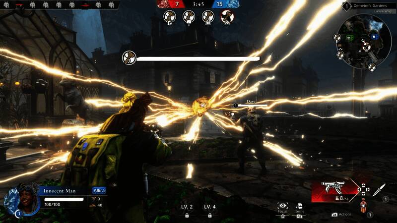 地图界面展示，显示逃生路线与关键任务点