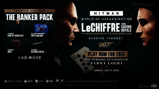 麦斯·米科尔森饰演的勒·西弗正面镜头，眼神犀利，极具压迫感