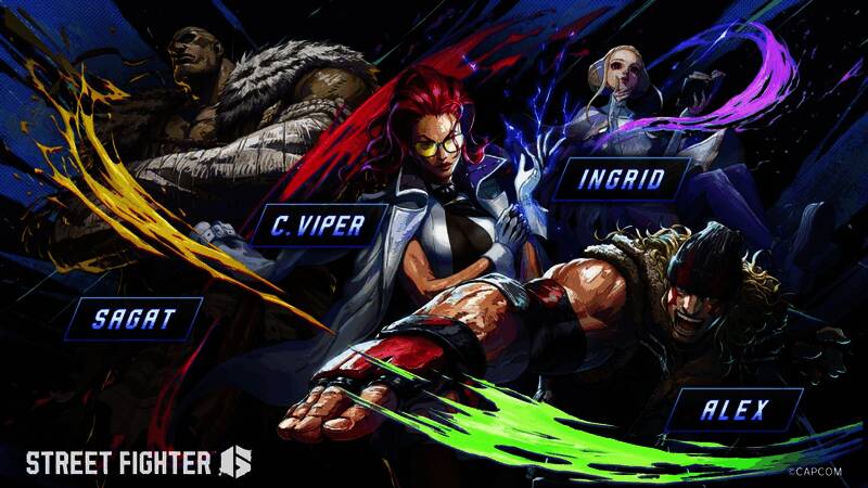 游戏原画设定集片段，展示角色早期设计草图