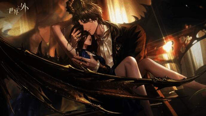 易遇眼神哀伤，低声恳求主角留下