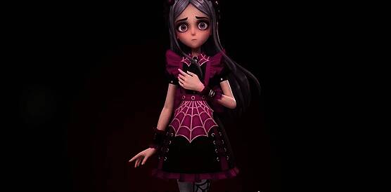 进场动作特写，角色优雅登场，背景特效绚丽夺目