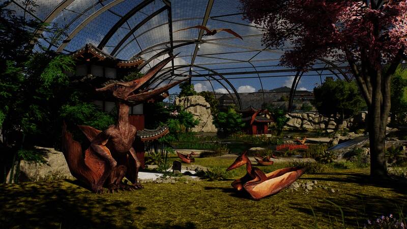 玩家操作界面展示，左侧为任务列表，右侧为园区管理面板