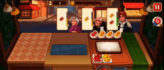 玩家手指正在屏幕上滑动，形成一个圆形轨迹