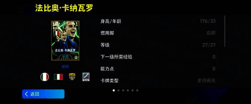 卡纳瓦罗游戏立绘形象展示其强悍防守风格