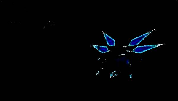 幻兽帕鲁赛博风空涡龙皮肤展示，机械翅膀泛着蓝光，全身充满未来科技元素