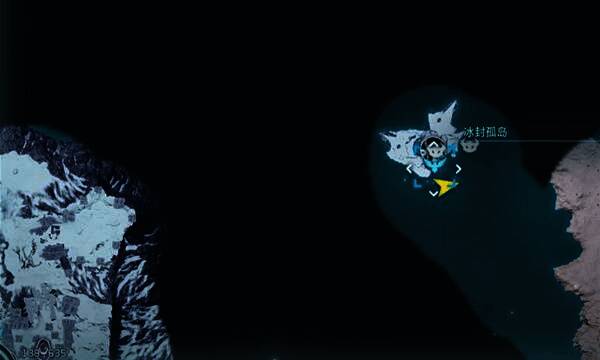 帕鲁角色技能展示图，四位角色各施绝技，画面中央为被重力场束缚的海皇鲸