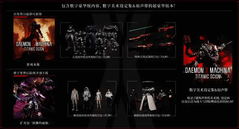 典藏版内容展示：数字美术集与原声带封面