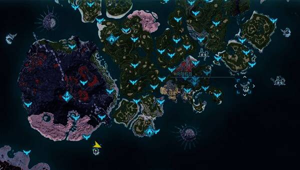 向阳孤岛画面展示，阳光洒落在金色沙滩上，椰林摇曳生姿