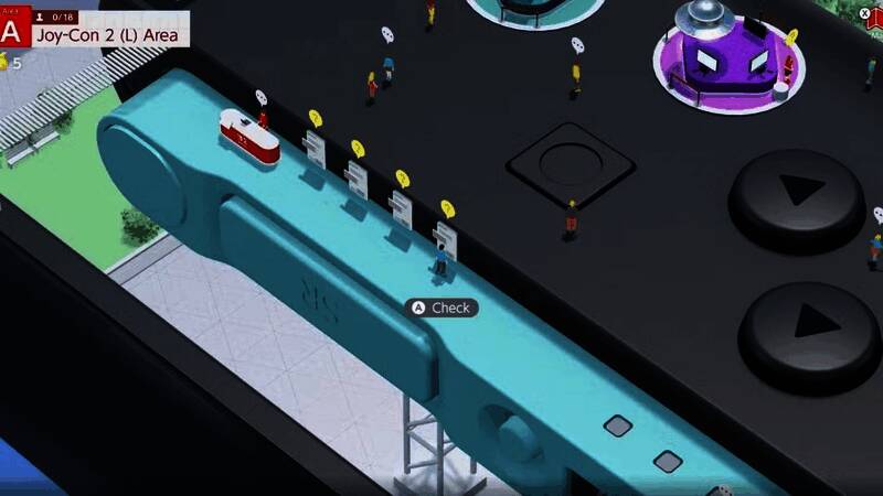 Switch 2相关配件展示图，包括手柄、摄像头和显示屏