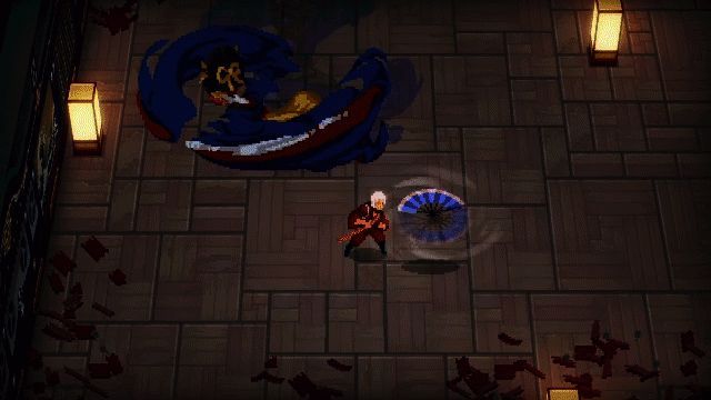 鹰无纱弥子释放幻觉诱导技能，场景切换至樱花幻境