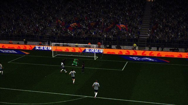 实战场景中瓜迪奥拉不停球直塞助攻瞬间