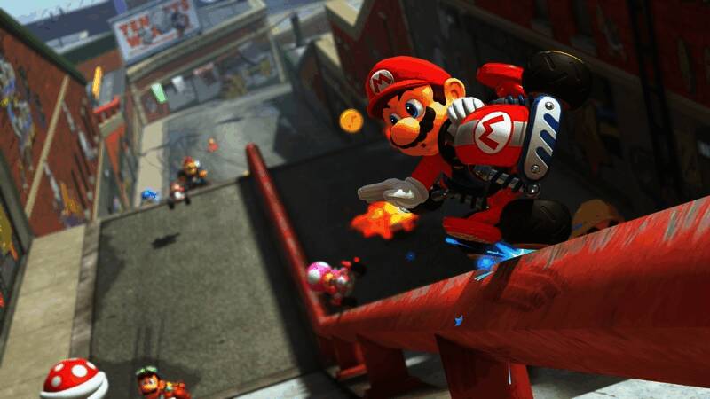 《马里奥赛车：世界》游戏画面展示