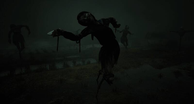 游戏实机战斗画面，主角与巨型怪物激烈对抗