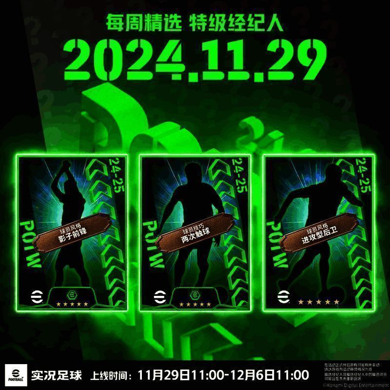 精选球员卡面展示