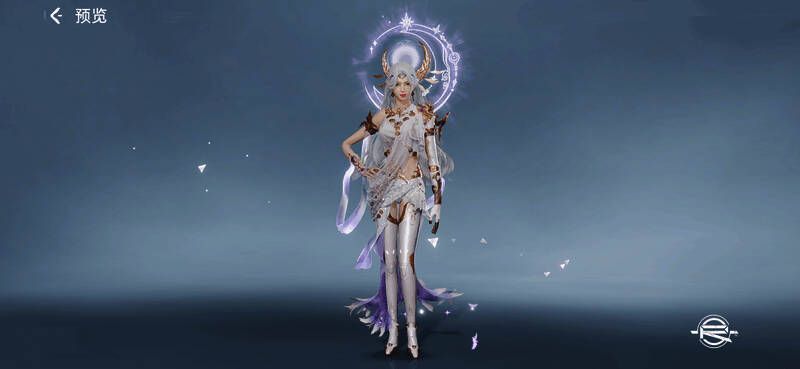 星球重启光明圣引女款正面全身展示图