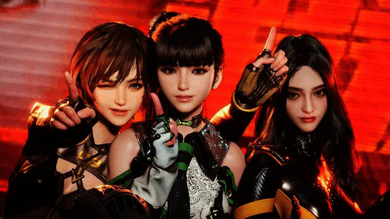 《剑星》试玩版战斗场景截图，角色动作流畅自然