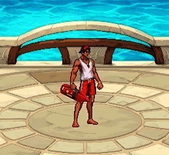 格斗家（男）武器外观，体现力量与速度的结合