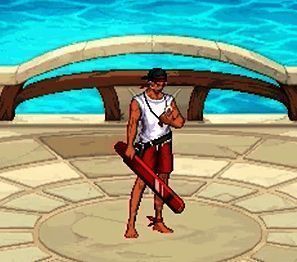 枪剑士武器外观，兼具优雅与实战性能的设计