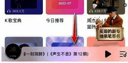 歌曲播放界面示意图，显示完整曲目信息