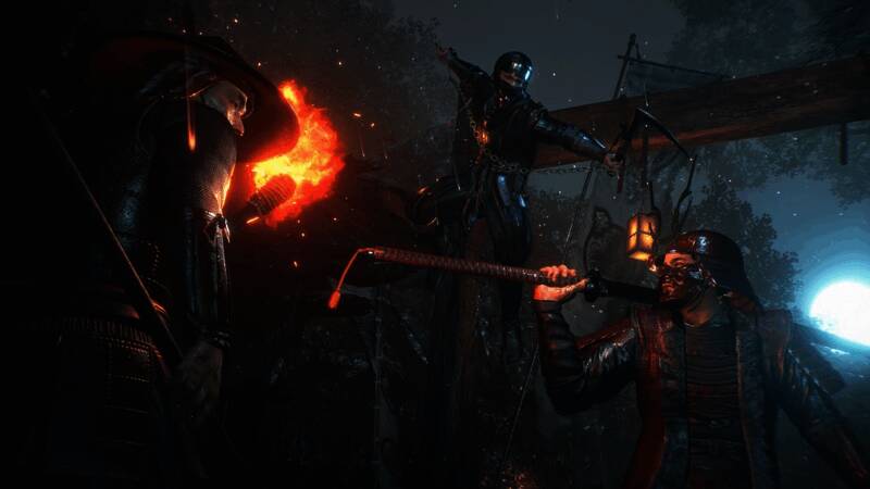 《仁王3》技能释放特效截图，华丽招式与光影效果极致呈现