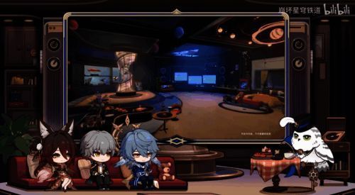 星穹列车内部改造示意图，展示多种功能分区布局