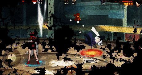 香燐挥舞巨锤砸毁雪人，碎雪四溅场面极具视觉冲击力