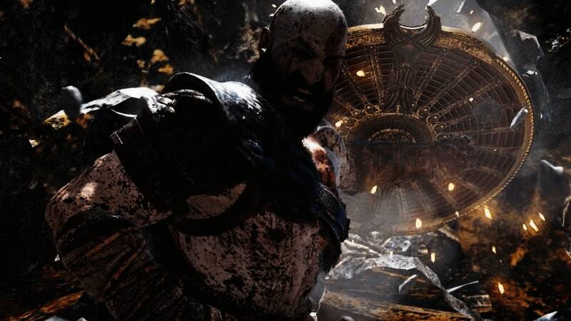 疑似德莫斯角色设定图，身着黑色战甲，面部被绷带覆盖，眼神中透露出冷峻与愤怒