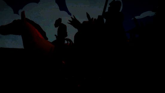 不同种族与风格的士兵排列整齐的画面