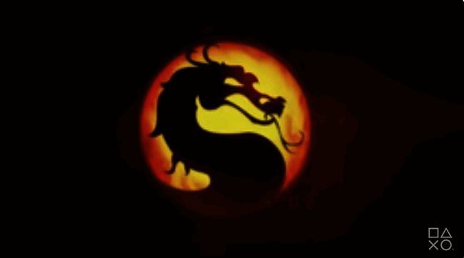 索尼State of Play发布会现场画面，《真人快打遗产收藏》LOGO展示