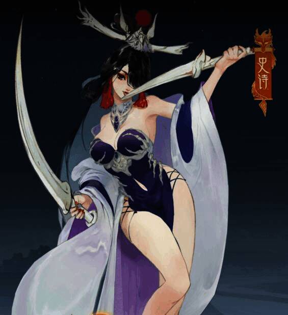 吕洞宾技能特效演示，手持长剑释放百分比伤害