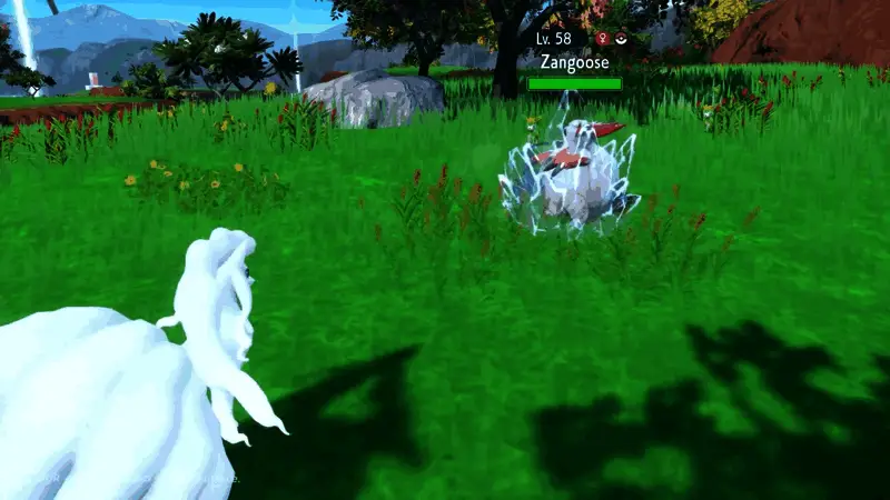 宝可梦进化动画，光芒四射，粒子特效精致细腻