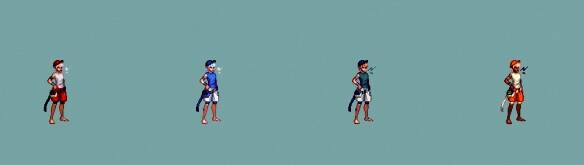 魔法师（男）夏日套施法动作展示