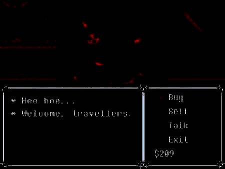 游戏内战斗场景截图，展示了回合制战斗系统与独特的对话互动机制