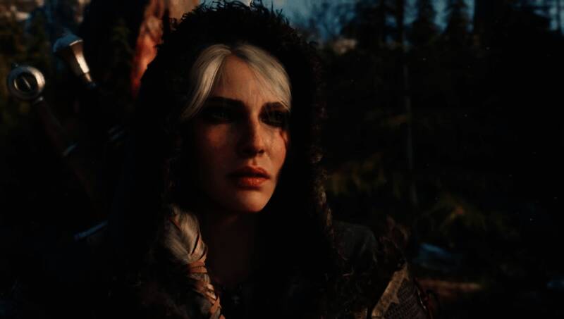 《巫师4》技术演示画面，展现精美细腻的游戏世界