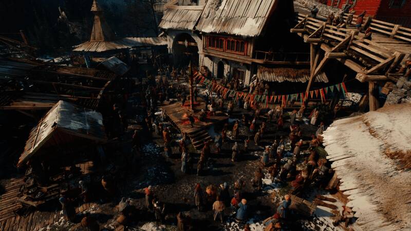 水面倒影清晰，光追效果逼真，波光粼粼