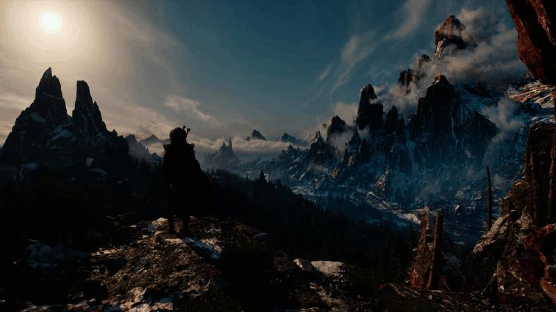 战斗场景，敌人被击飞瞬间，物理效果真实