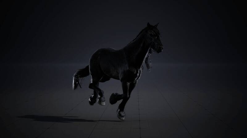 希里站在悬崖边，背景是落日余晖下的广阔大地