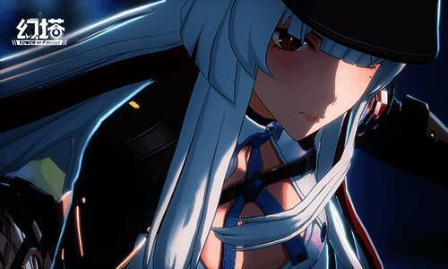 克劳迪娅·风暴眼角色形象展示，身穿战斗装甲，眼神坚定