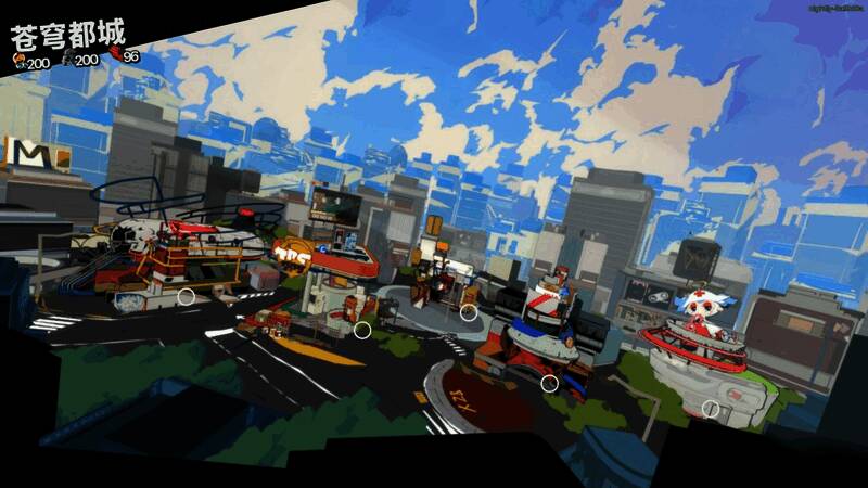 战斗场景截图，展示时间轴战斗系统的动态界面与机甲对战特效