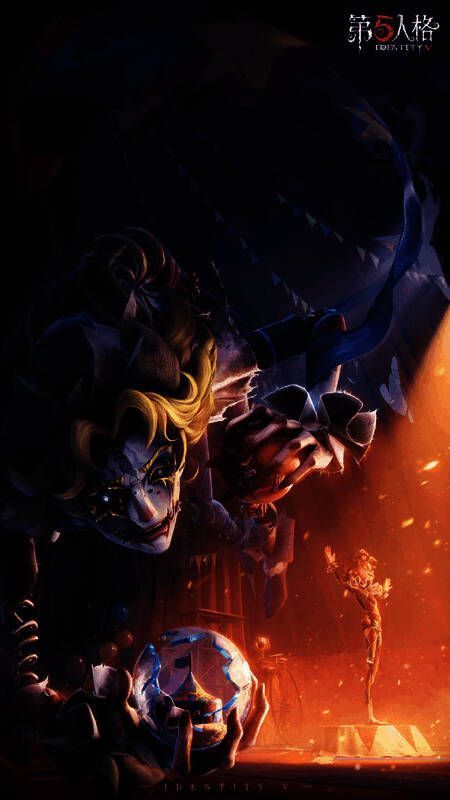 《第五人格》全新剧情版本主题海报，麦克·莫顿站在聚光灯下