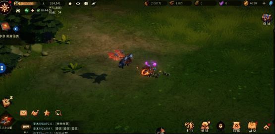 玩家可在《龙石战争》中进行类RTS即时操作，派遣军团发起突击