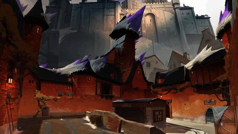 《无畏契约》全新地图场景展示，地形复杂且战术多变