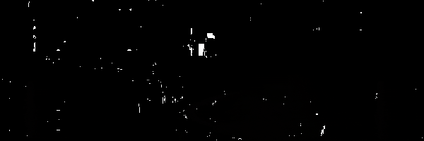 灾劫降临后的世界景象，黑暗吞噬光明，天空布满裂痕